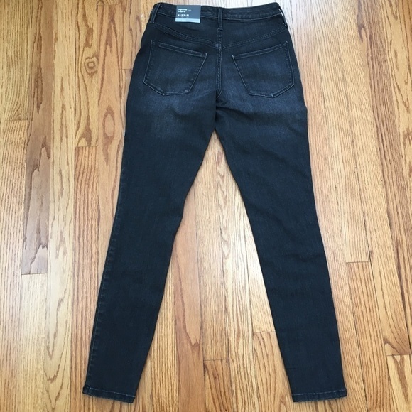 Wassino High Rise Jeggings Black Stretch Skinny Jeans - Picture 15 of 15